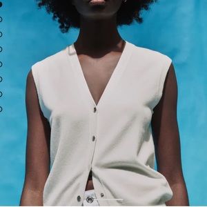 Zara Basic Knit Vest - NWT